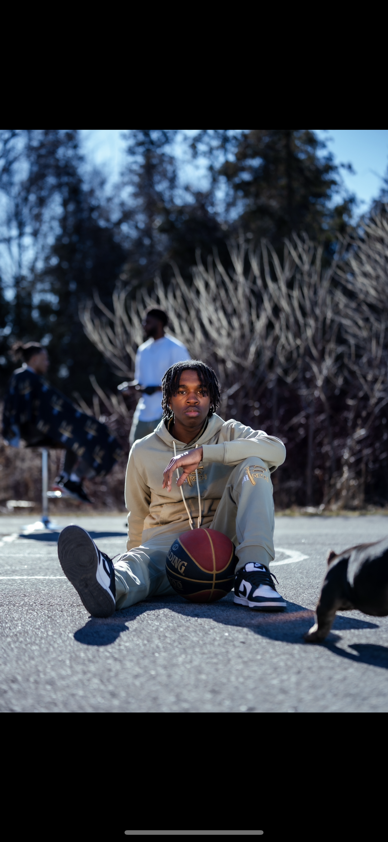 JBH Fresh Light olive track pants